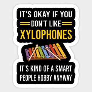 Smart People Hobby Xylophone Sticker